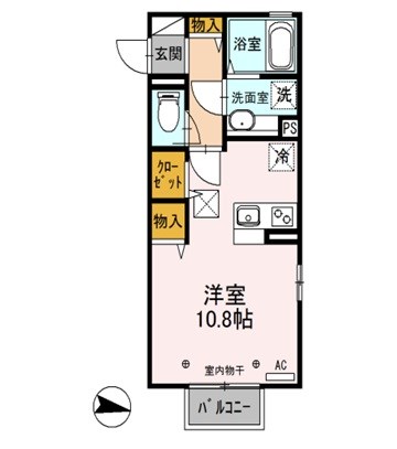 Floral　Nakajima　Ⅱ 間取り図