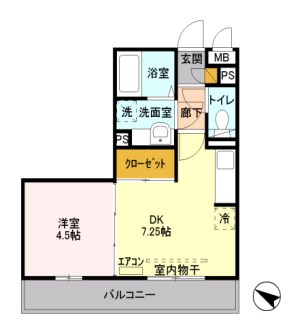 サンブリエ 間取り図