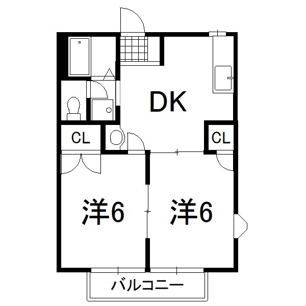 ファミールⅠ 間取り図