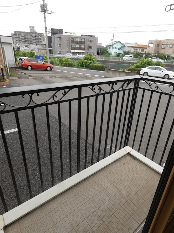 ルミエール大友ABCD  ベランダ