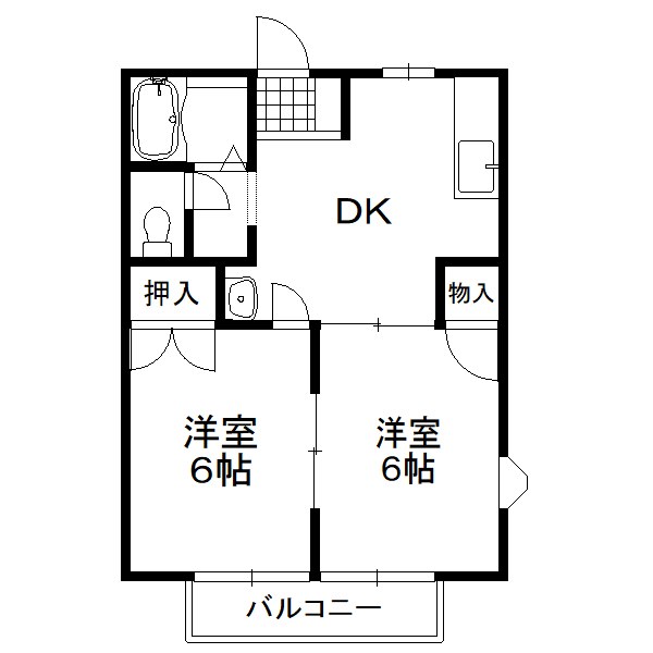 ファミールⅠ 間取り図