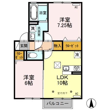 グランノワール 間取り図