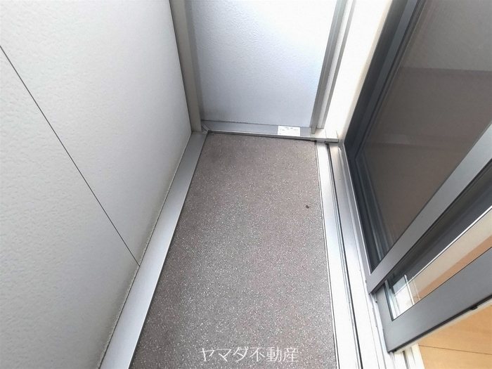 ディアコートB ベランダ