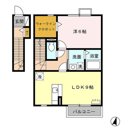 ファミーユ 間取り図