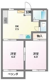 グリーンハイツ高崎 間取り図