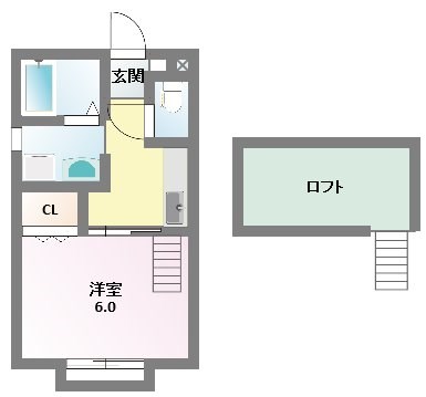 タウンハイツ井野 間取り図