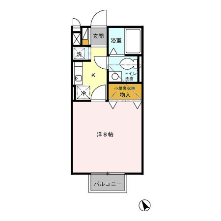 メゾン飯塚 間取り図