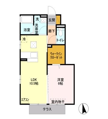 エスペランサアーク 間取り図