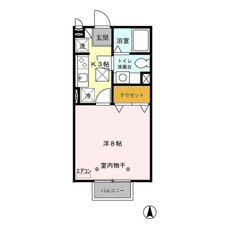 シャトレー 間取り図