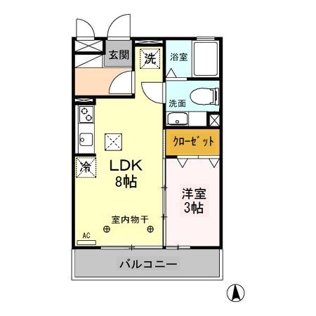 エクセルコート 間取り図