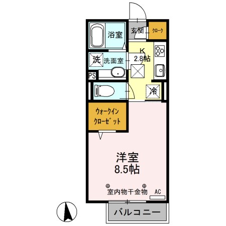 サンフィオーレ 間取り図