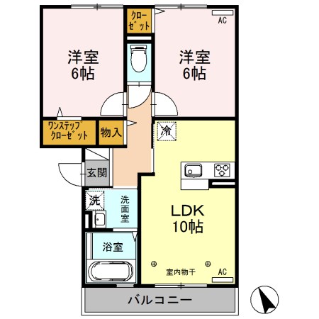 エステイトZEN C 間取り図