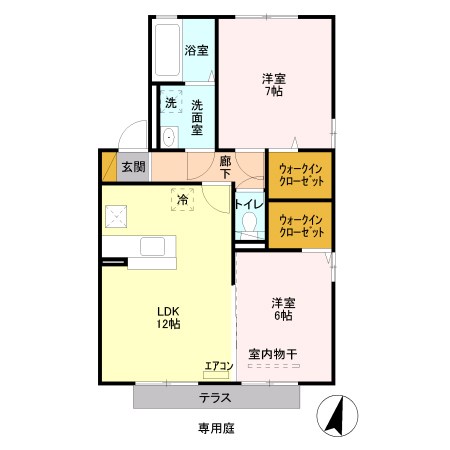 MIYABI　B 間取り図