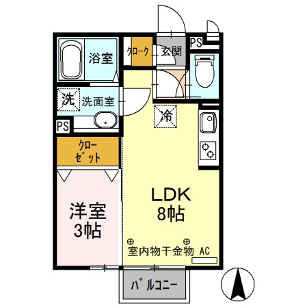 ISHIKAWA HILLS Ⅶ  間取り図
