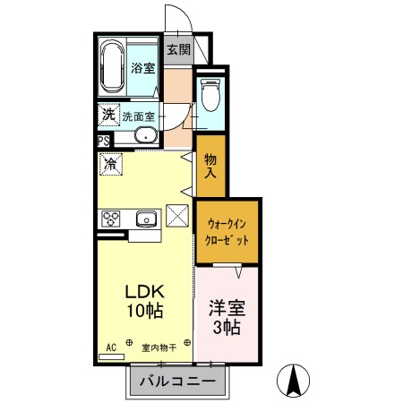 エステイトZEN　A 間取り図