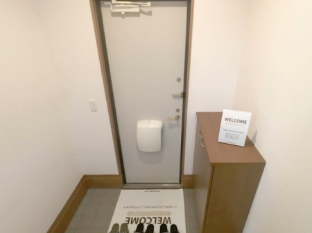クレールA 玄関