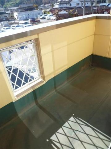 ホープ萩原ＡＢ ベランダ