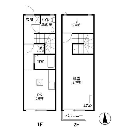 グリーンコート壱番館 間取り図