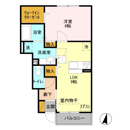 ミヤビE 間取り図
