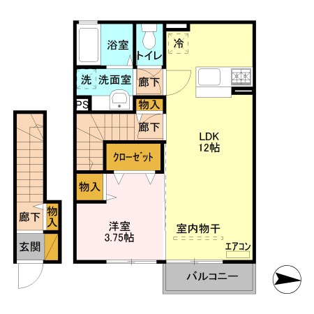 オペラハウス川原 間取り図