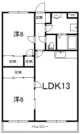 エーデルハイム 間取り図