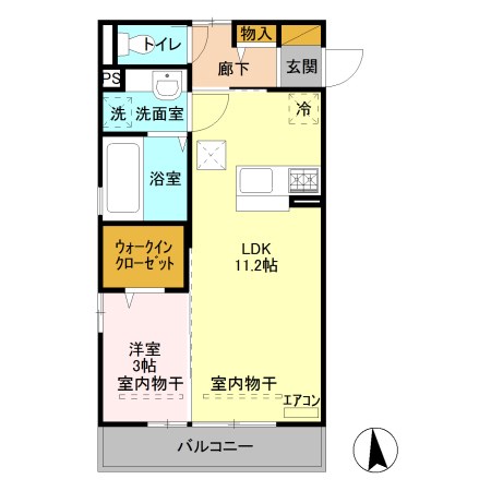 サン　アルトⅠ 間取り図