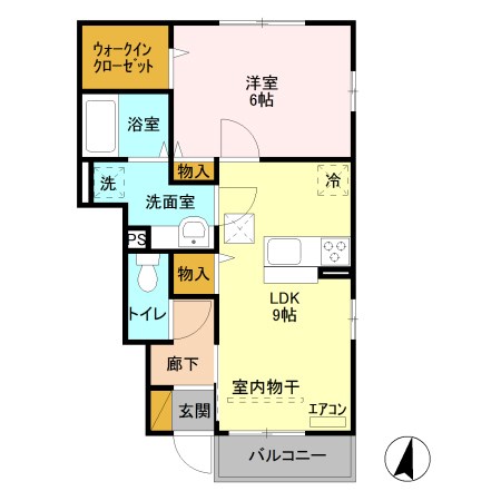ミヤビE 間取り図