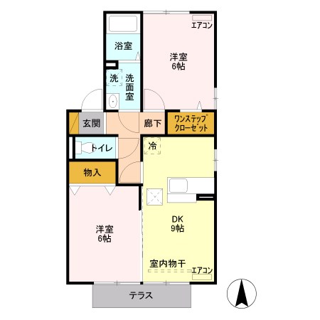 カーサヴェール 間取り図