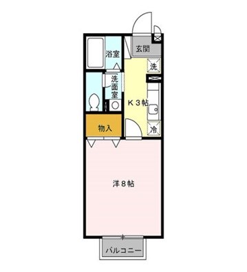 セレーノC 間取り図