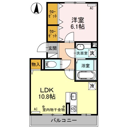 リヴェールマリーズ 間取り図