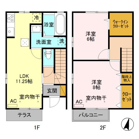 Wisteria Mitsumata 間取り図
