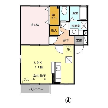 プラシード 間取り図