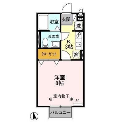 エルデ大類 間取り図
