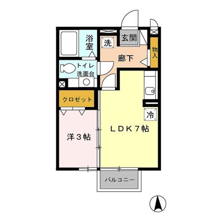 ヘイスティング 間取り図