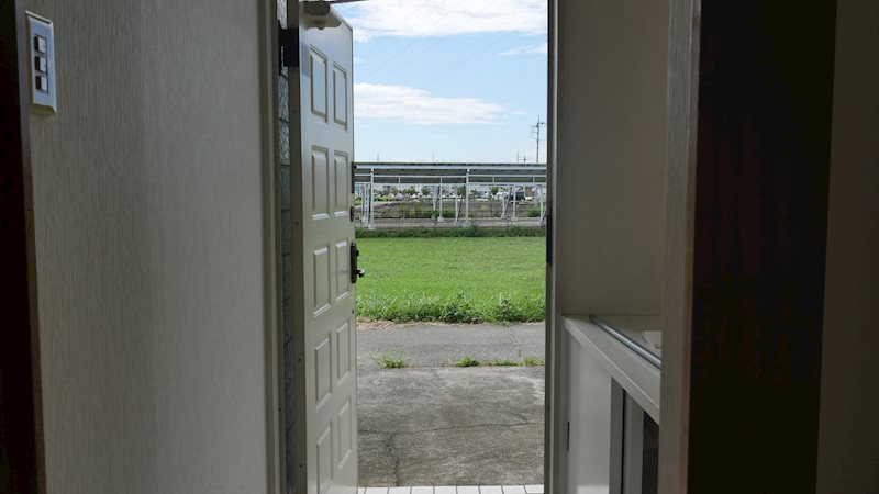 上泉町貸住宅 玄関