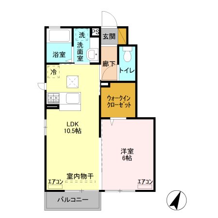 プティエタン 間取り図