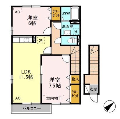 グランモア 間取り図