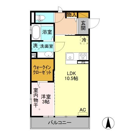 コージーネスト 間取り図