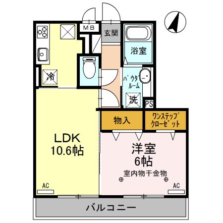 ア・ラ・モードⅠ 間取り図