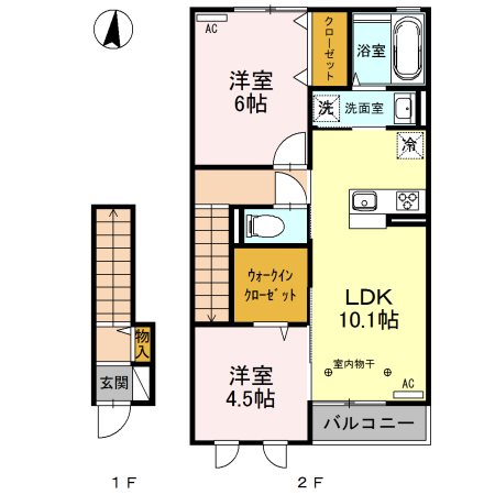 オーロ・グランデ 間取り図