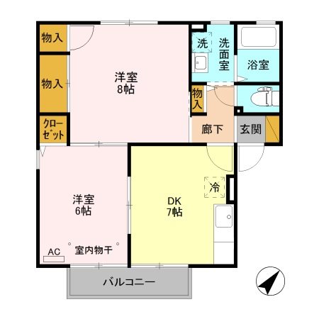 オリゾン 間取り図