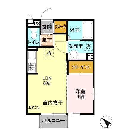 サンモール 間取り図