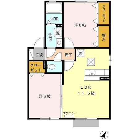 オンブラージュ 間取り図