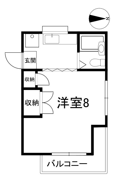 メゾン清水 間取り図