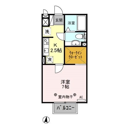 パルハイム2003ABC 間取り図