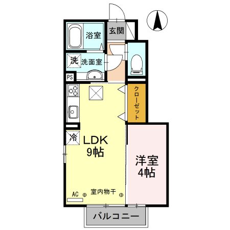 ヴィアーレ 間取り図