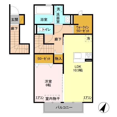 ドムスレジーナAB 間取り図