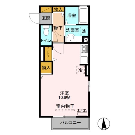 フォンテーヌ 間取り図
