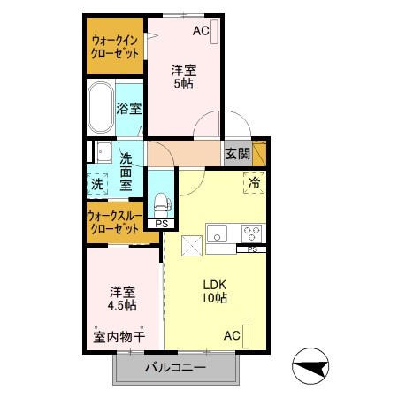 プレシャス渋川 間取り図