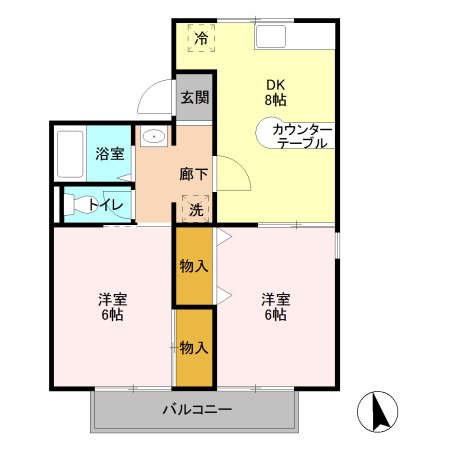 トゥインクルSATO 間取り図